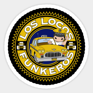 Los Locos Funkeros - NYCC 2019 - Cabbie-Rico Sticker